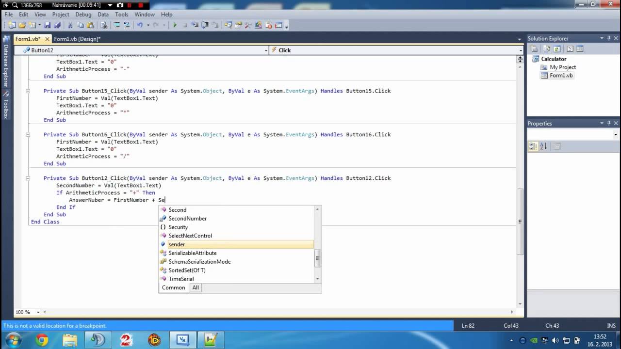 Visual Studio Code 2010